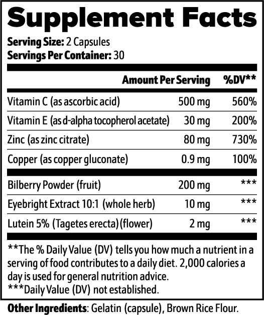 Vision Support Capsules