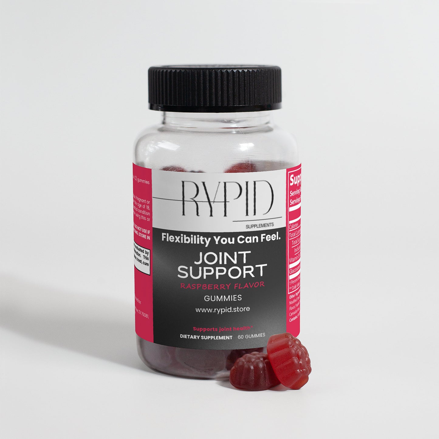 Joint Support (Rasberry Flavor) (Adult) Gummies