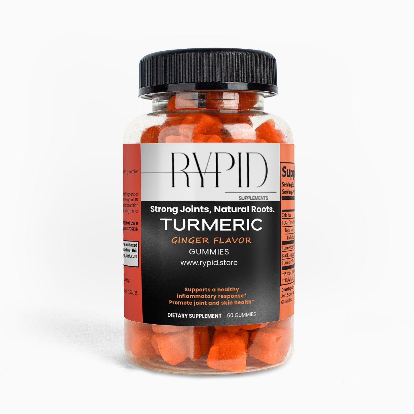 Turmeric (Ginger Flavor) Gummies