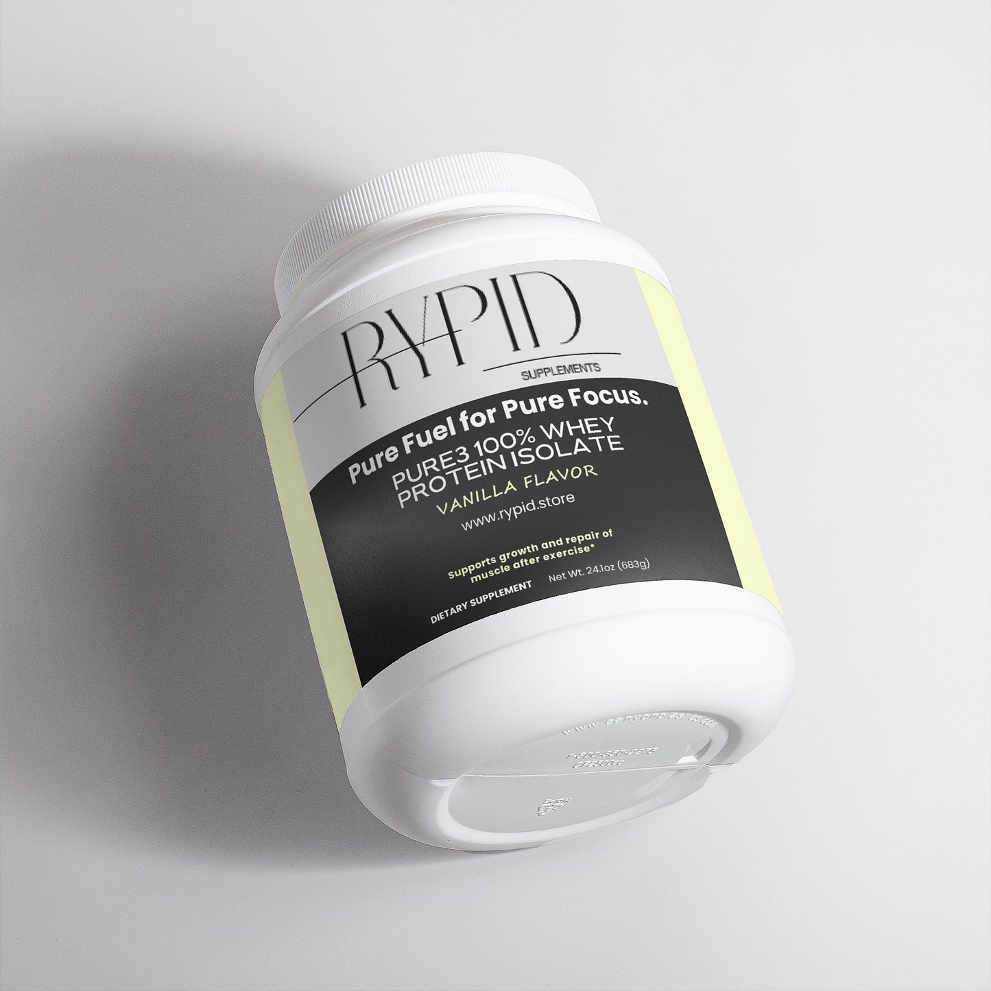 Pure3 100% Whey Protein Isolate (Vanilla)