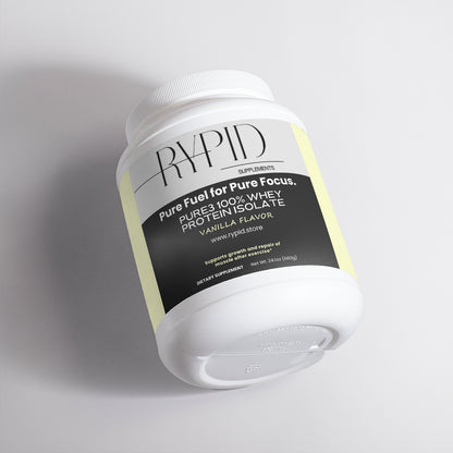 Pure3 100% Whey Protein Isolate (Vanilla)