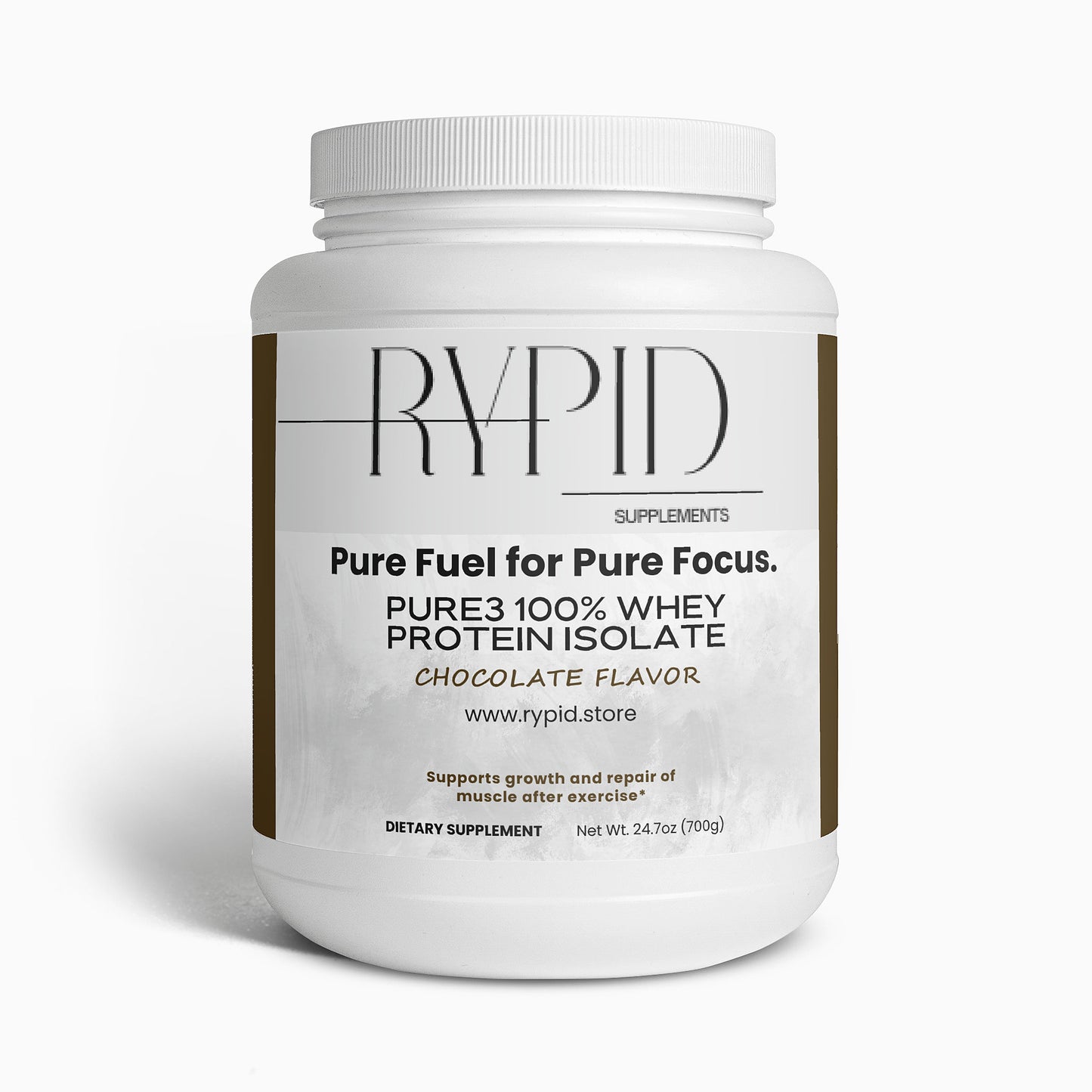 Pure3 100% Whey Protein Isolate (Chocolate)