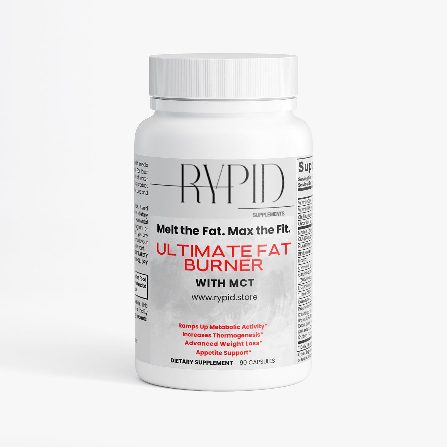 Fat Burner with MCT Capsules