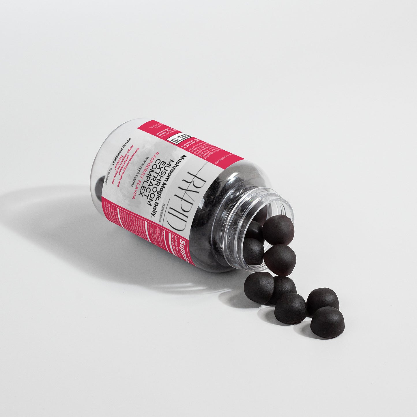 Mushroom Extract Complex (Rasberry Flavor) Gummies