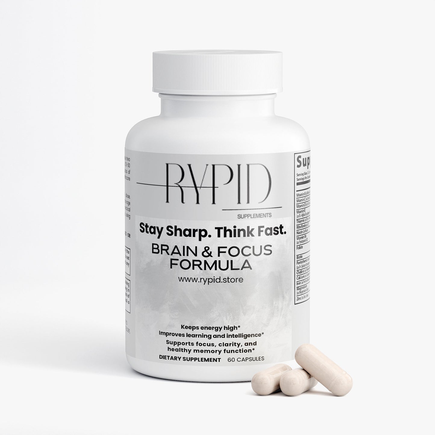 Brain & Focus Formula Capsules