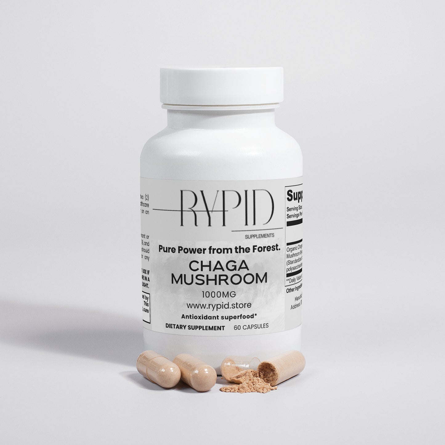 Chaga Mushroom Capsules