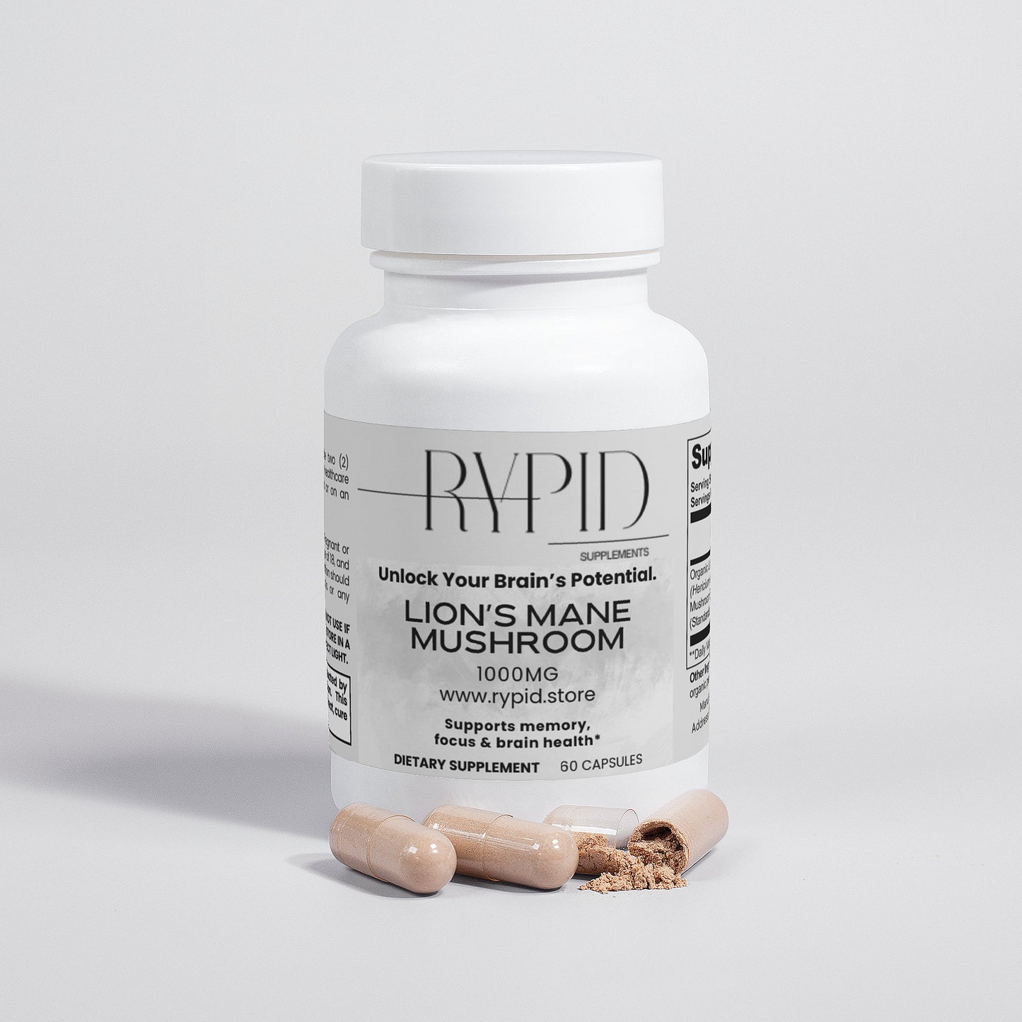 Lion's Mane Mushroom Capsules