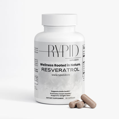 Resveratrol 50% 600mg Capsules