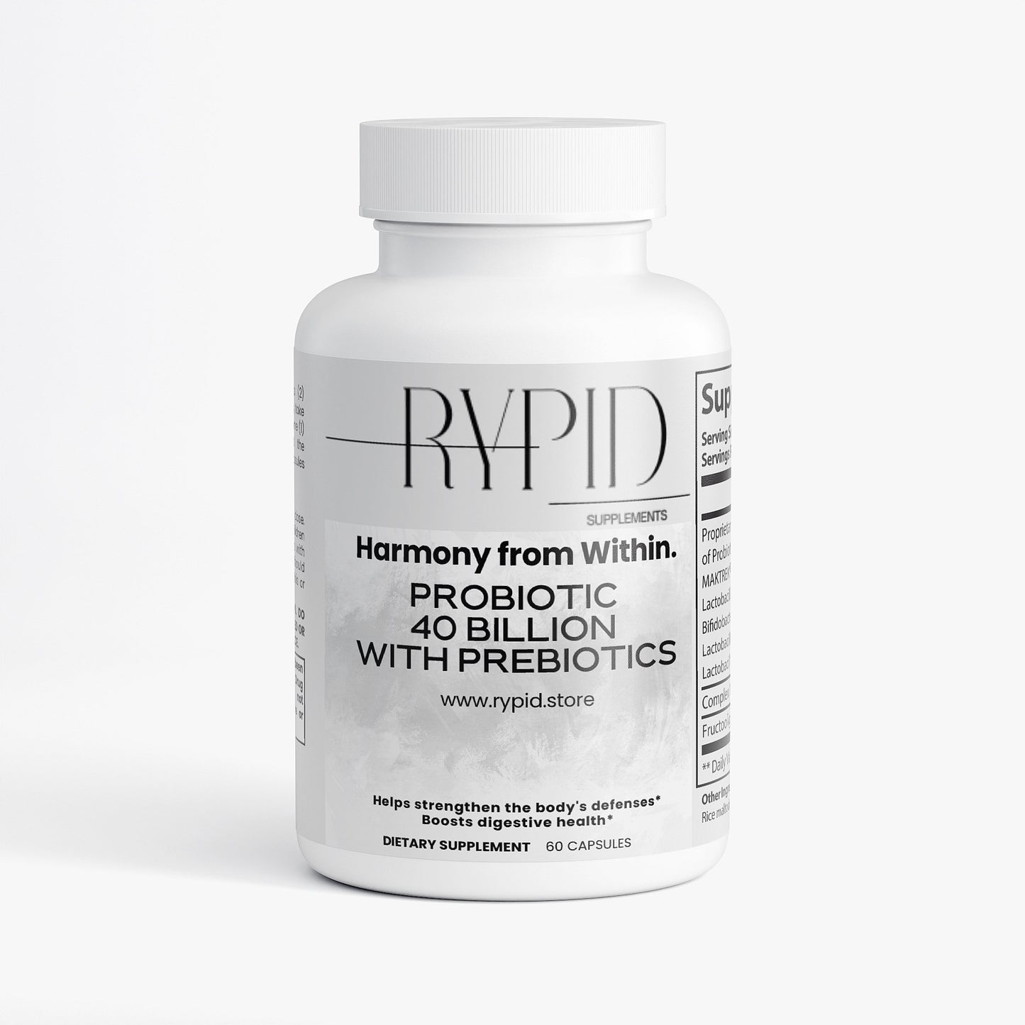 Probiotic 40 Billion with Prebiotics Capsules