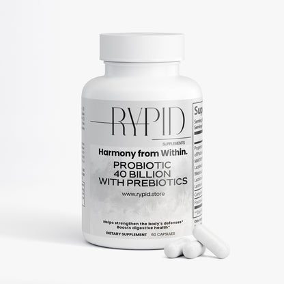 Probiotic 40 Billion with Prebiotics Capsules