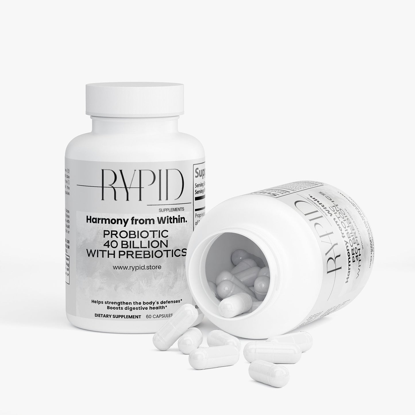 Probiotic 40 Billion with Prebiotics Capsules