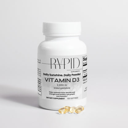 Vitamin D3 2,000 IU Softgels