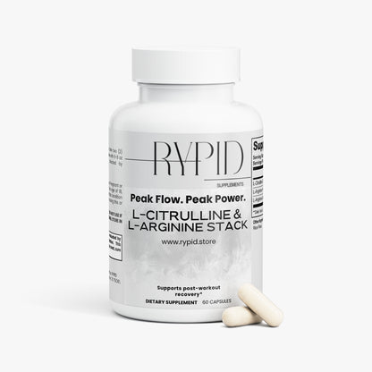 L-Citrulline & L-Arginine Stack Capsules