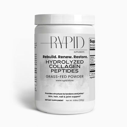 Grass-Fed Hydrolyzed Collagen Peptides Powder