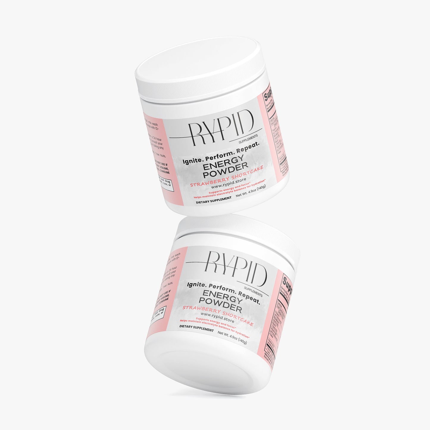 Energy Powder (Strawberry Shortcake)