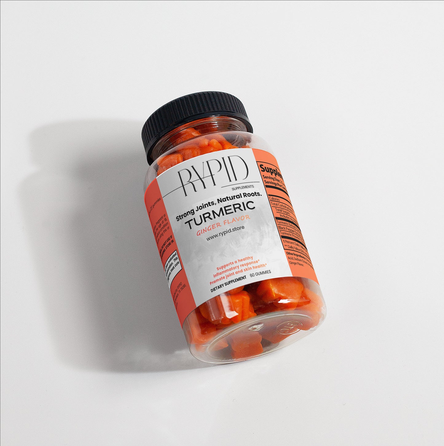 Turmeric Gummies (Ginger Flavor)