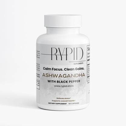 Ashwagandha (with Black Pepper) Capsules
