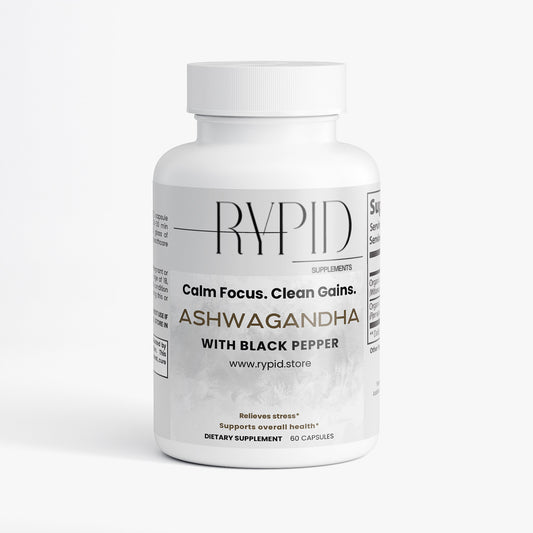 Ashwagandha (with Black Pepper) Capsules