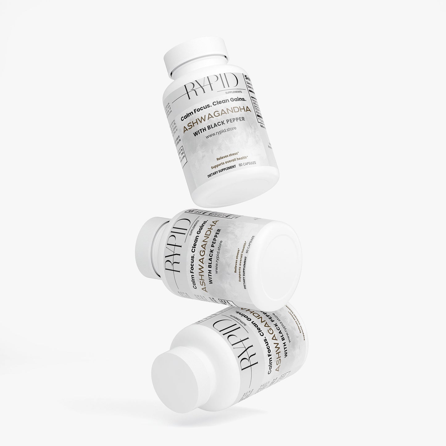 Ashwagandha (with Black Pepper) Capsules
