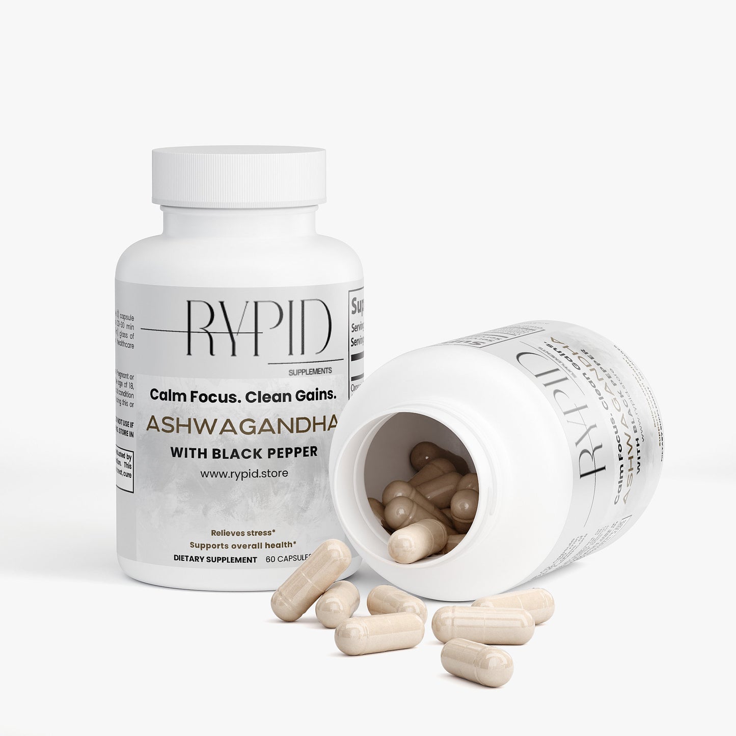 Ashwagandha (with Black Pepper) Capsules