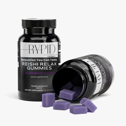 Reishi Relax Gummies (Blackberry Flavor)