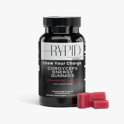 Cordyceps Energy Gummies (Strawberry Flavor)