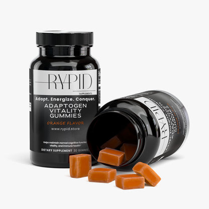 Adaptogen Vitality Gummies (Orange Flavor)