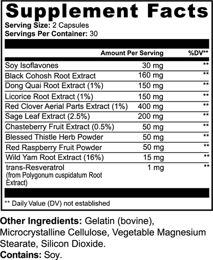 Women's Vitality Formula Capsules