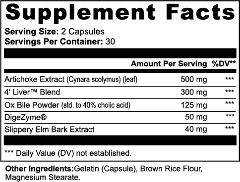Ox Bile Complex Capsules